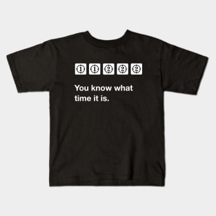 Bang the dice You know what time it is Kids T-Shirt